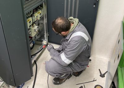 OCR Rhône Alpes a pour client une data center pour un changement onduleur riello