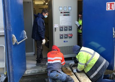 OCR Rhône Alpes remplace 2 convertisseurs obsolètes de 10 kVA par 2 convertisseurs SALICRU CS-IS de même puissance, pour son client ENGIE